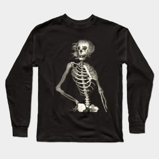 Sassy Skeleton Long Sleeve T-Shirt